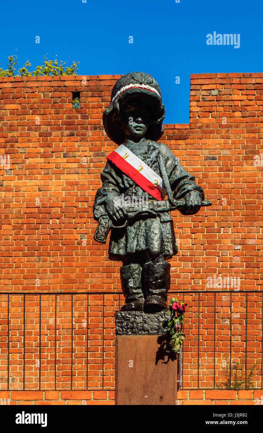 Poland, Masovian Voivodeship, Warsaw, Old Town, Little Insurrectionist ...
