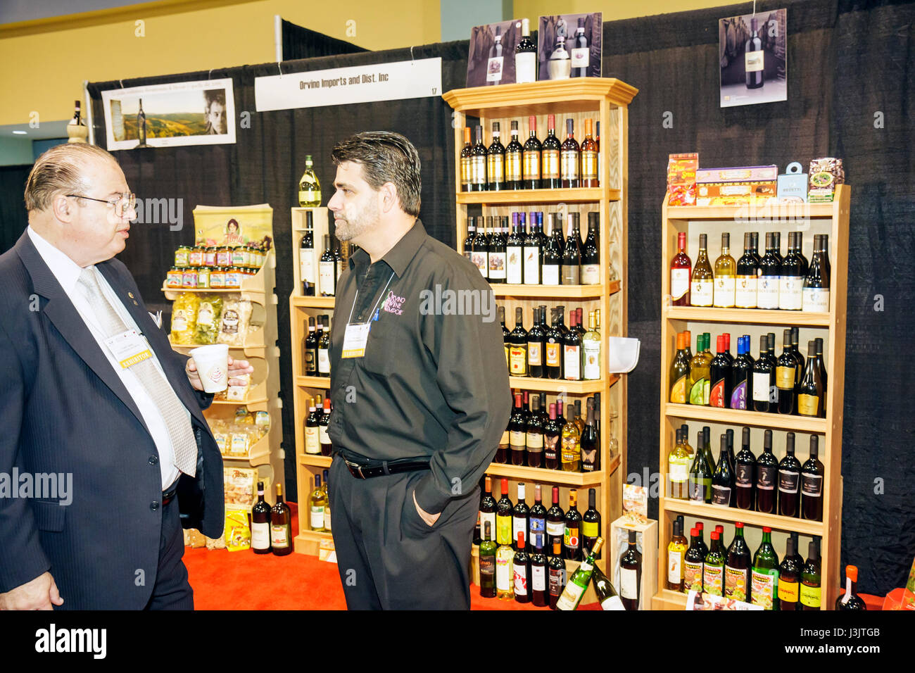 Miami Beach Florida,Miami Beach Convention Center,centre,Miami International Wine Fair,importers