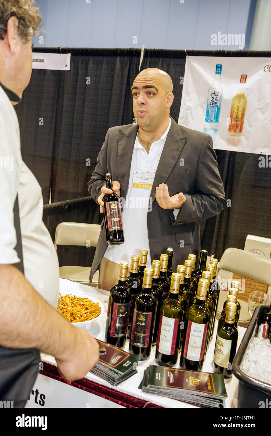 Miami Beach Florida,Miami Beach Convention Center,centre,Miami International Wine Fair,importers
