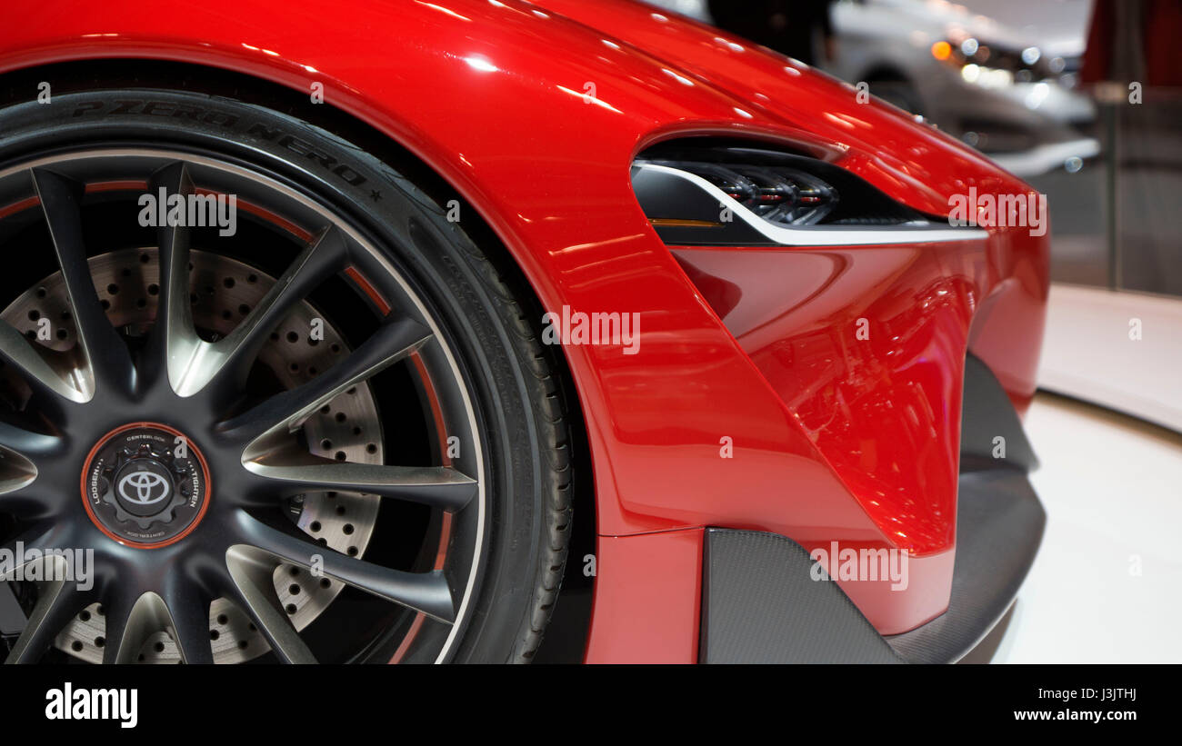 Toyota Supra FT-1 Stock Photo