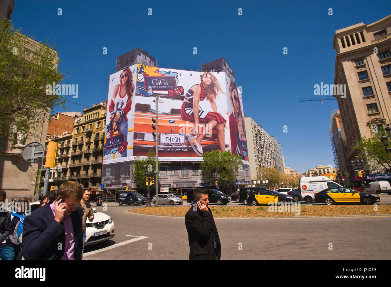 Giant billboard tommy hilfiger in hi-res stock photography and images -  Alamy