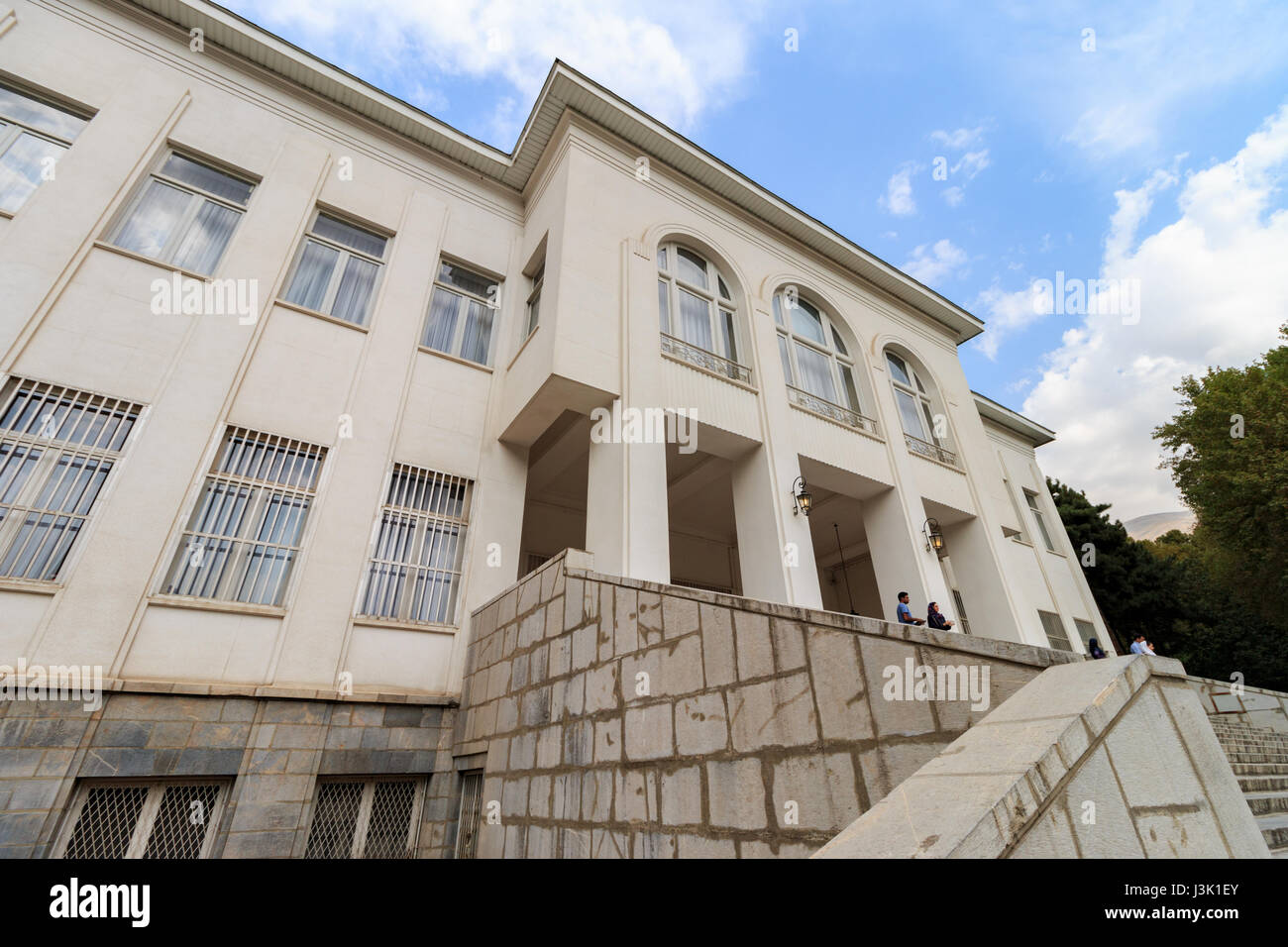 The Mellat Museum. Sa'dabad Palace Complex, Tehran, Iran Stock Photo