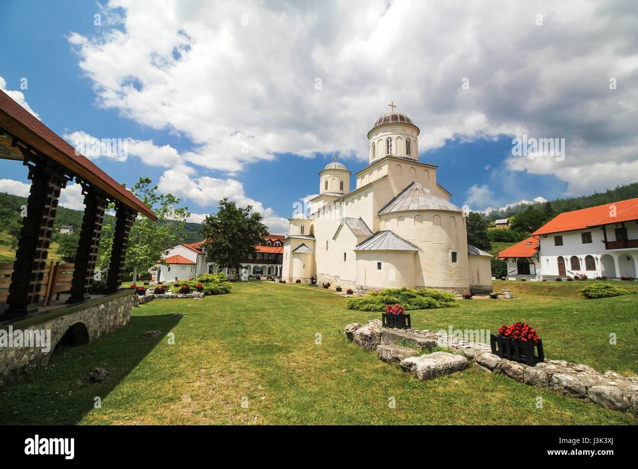 Serbian orthodox Monastery Mileseva (Mileševa), founded by King Vladislav in 13th century