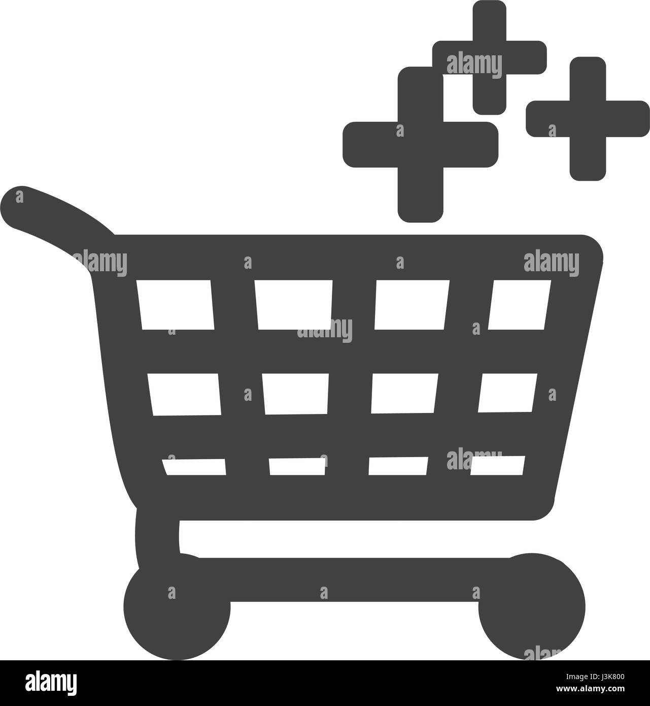 Shopping cart symbol Stock Vector Image & Art Alamy
