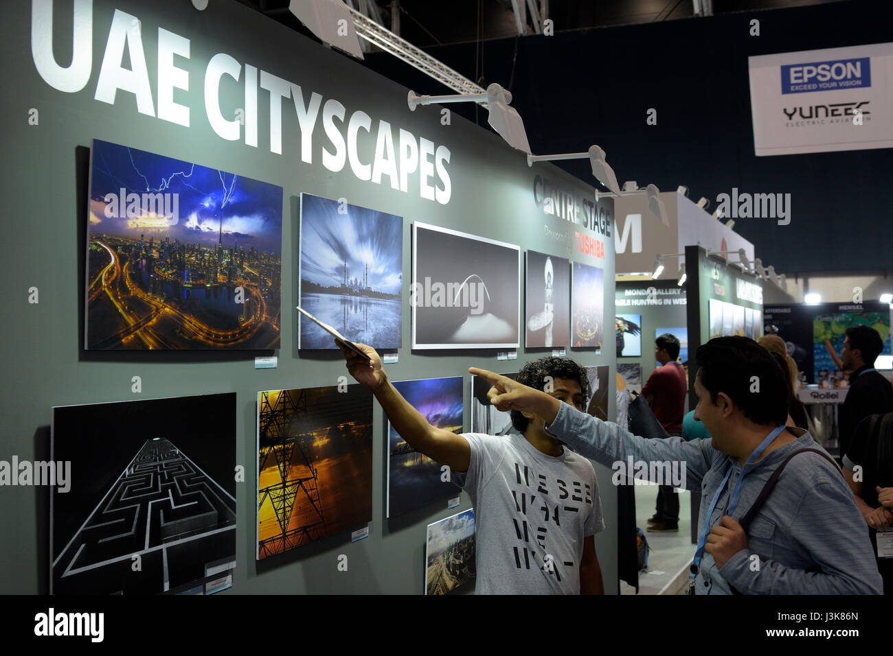 May 5, 2017, Dubai, United Arab Emirates. Photography Live exhibition 4