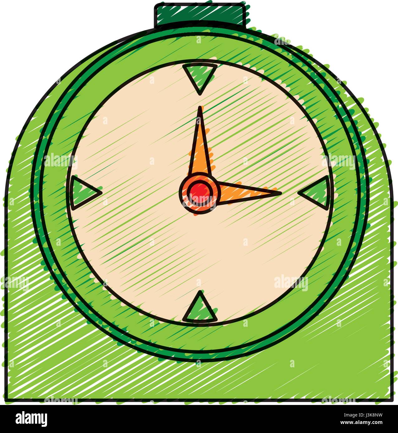 clock icon image Stock Vector Image & Art - Alamy
