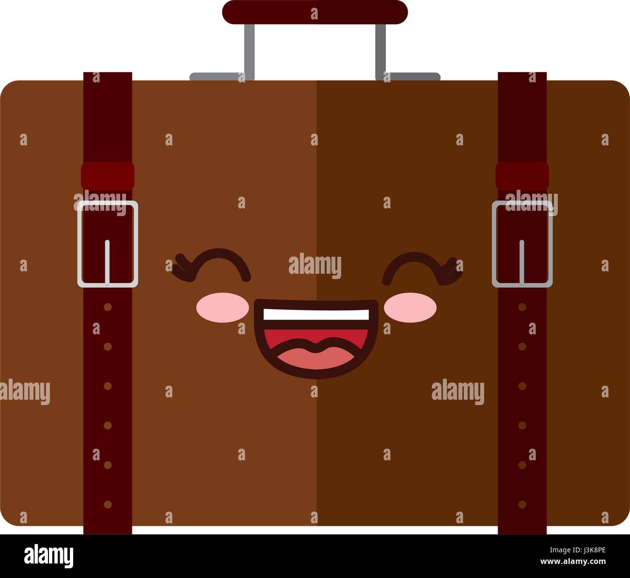 kawaii briefcase icon Stock Vector Image & Art Alamy