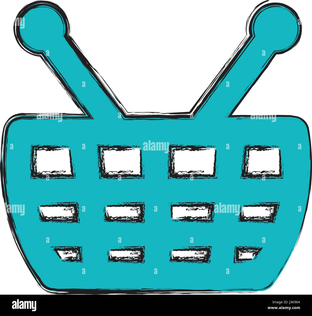Shopping basket symbol Stock Vector Image & Art Alamy