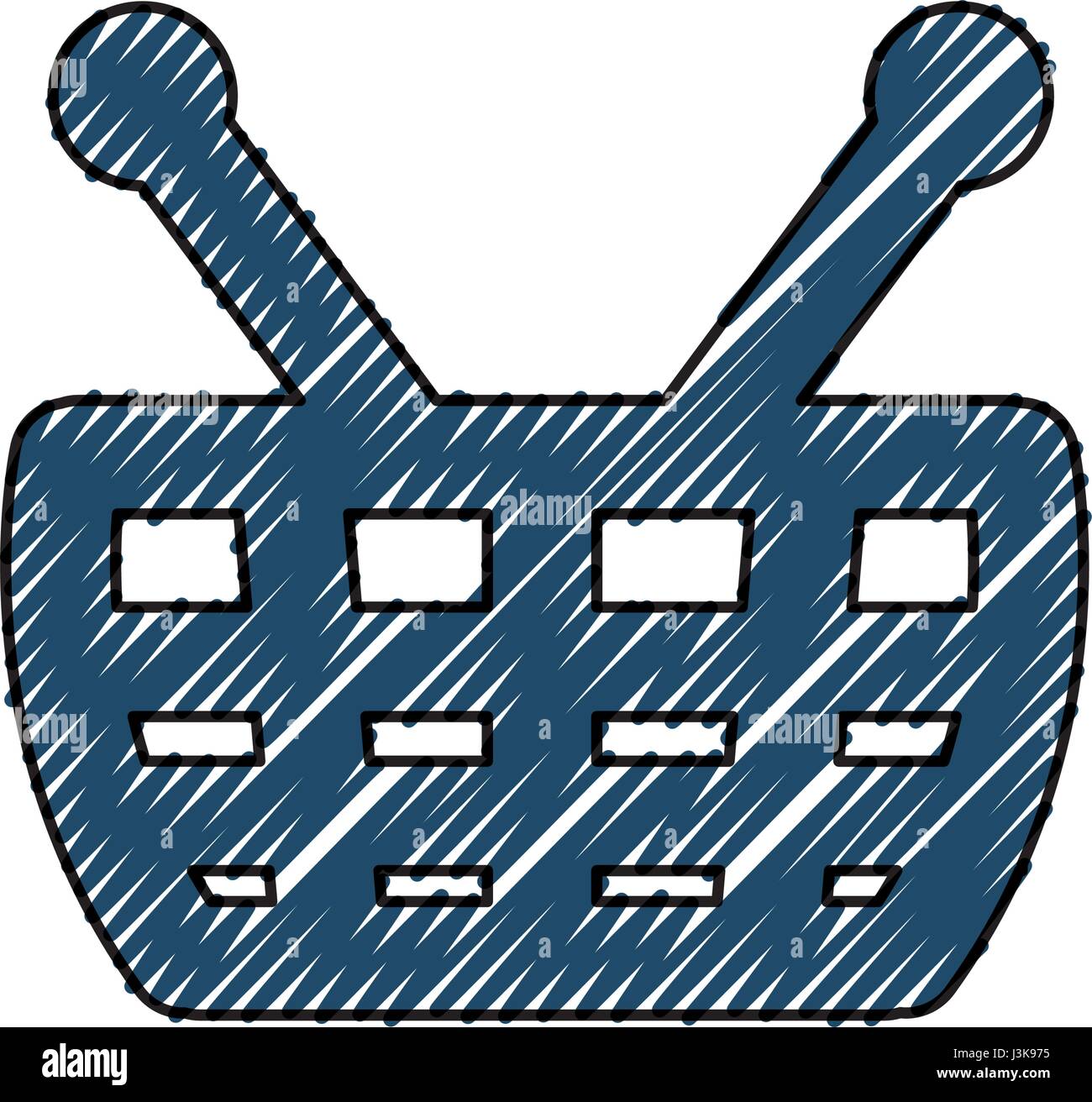 Shopping basket symbol Stock Vector Image & Art - Alamy