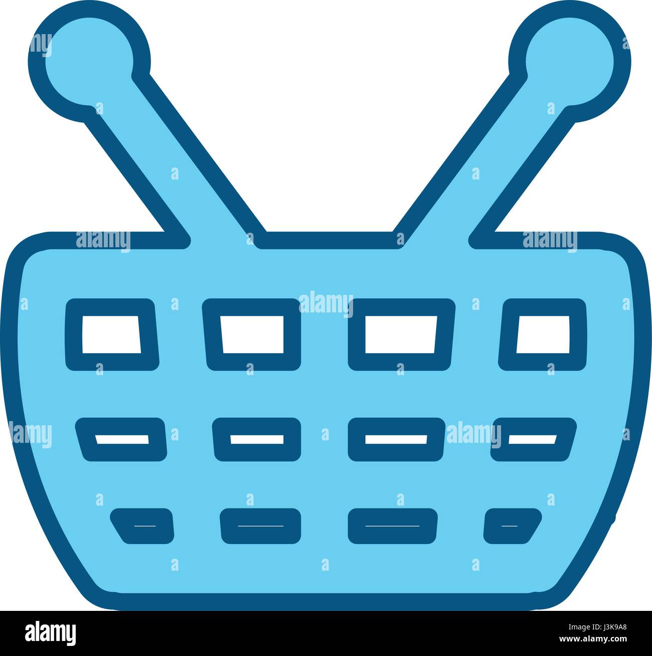 Shopping basket symbol Stock Vector Image & Art Alamy