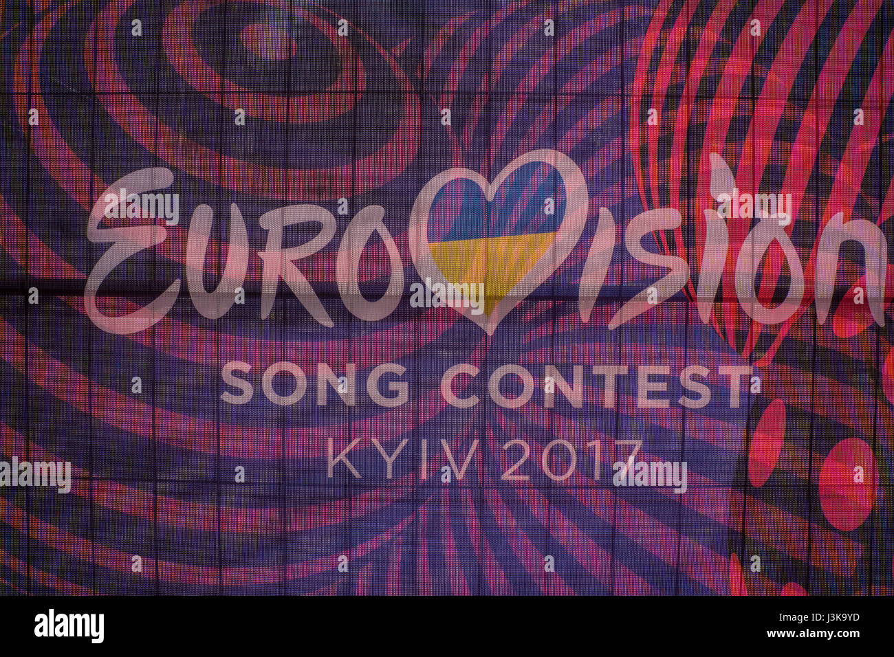 UKRAINE, KIEV MAY 2, 2017 Kyiv before the start , Kyiv. Fencing of