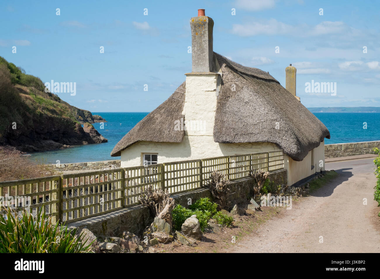 Holiday Cottage Hope Cove Stock Photos Holiday Cottage Hope Cove