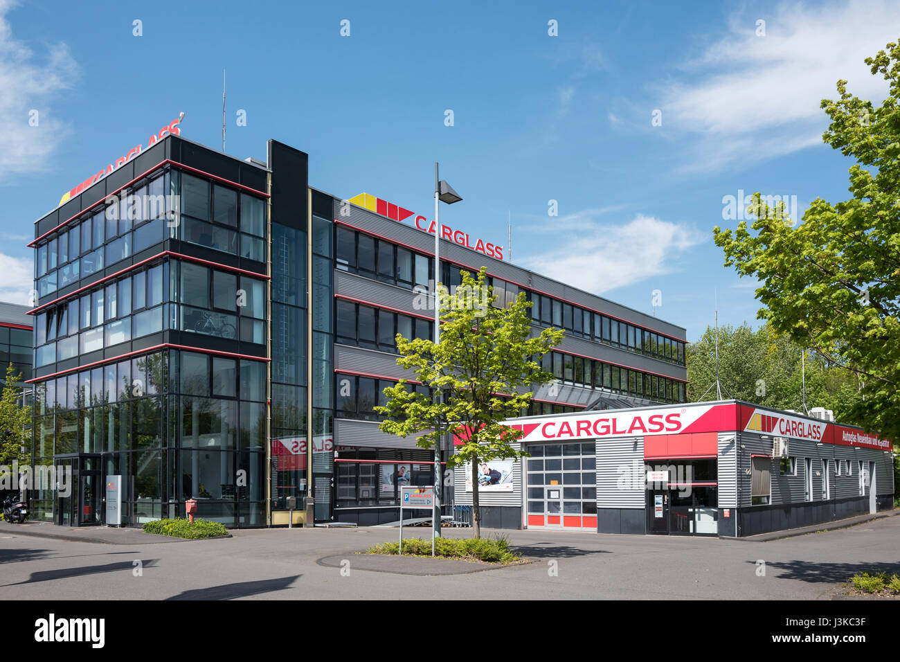 Carglass GmbH headquarters in Cologne. Carglass is an international