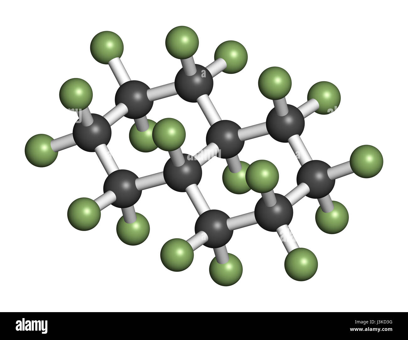 Perfluorodecalin fluorocarbon molecule. Used as component of