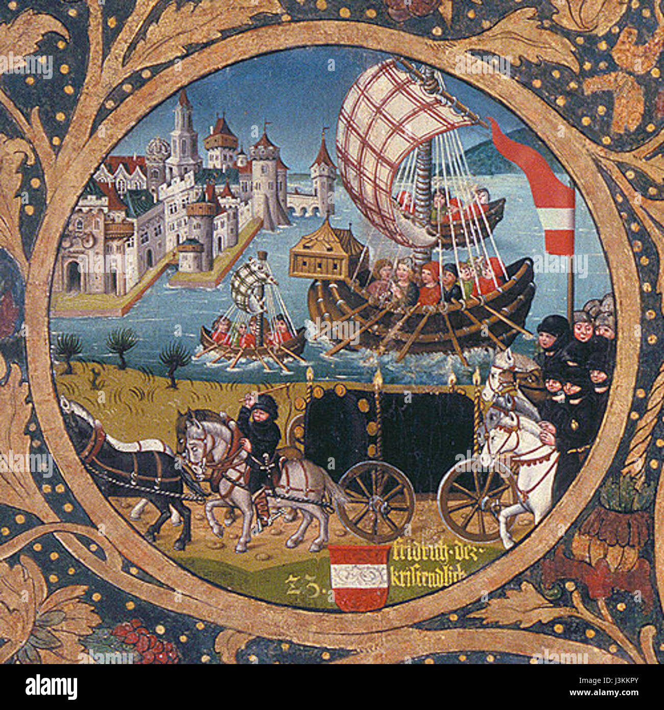 Duke Ruler Herzog Friedrich I., known as the 'Christian Duke,' was a significant ...