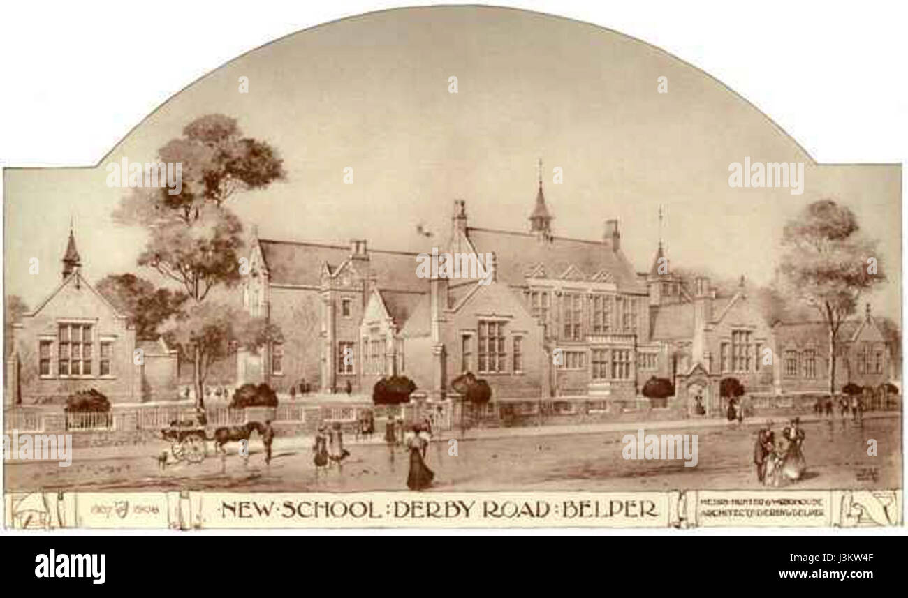 Herbert Strutt School Stock Photo Alamy