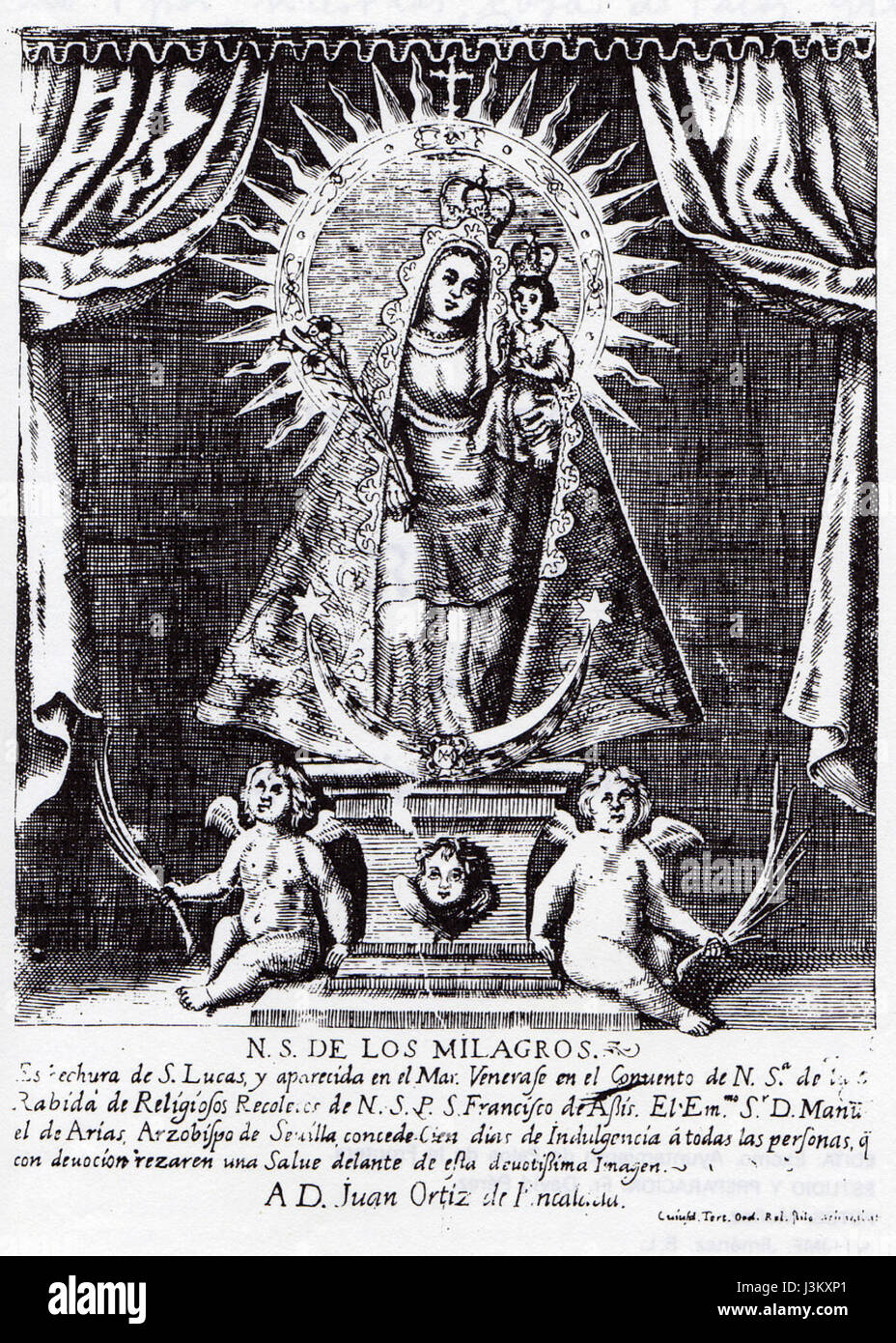 Virgen grabado hi-res stock photography and images - Alamy