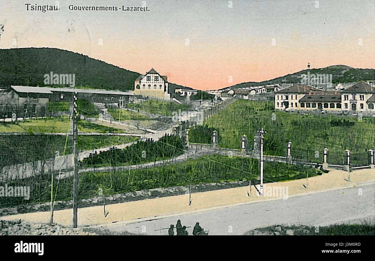 The Gouvernements Lazarett, or government hospital, photographed in ...