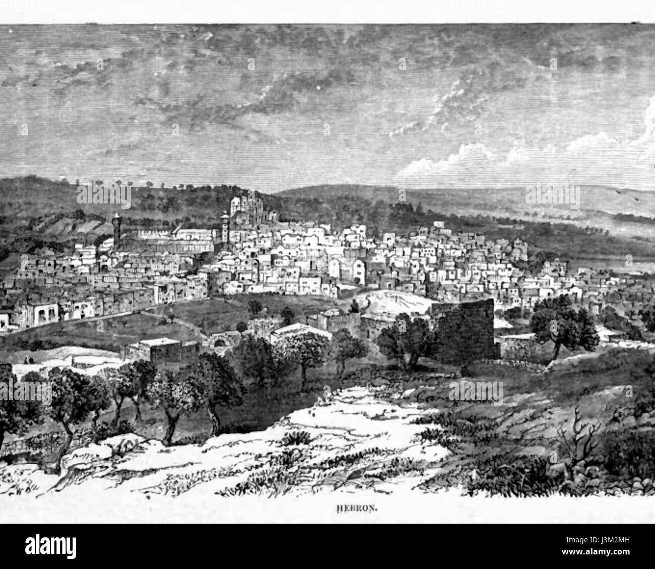 Map of hebron hires stock photography and images Alamy