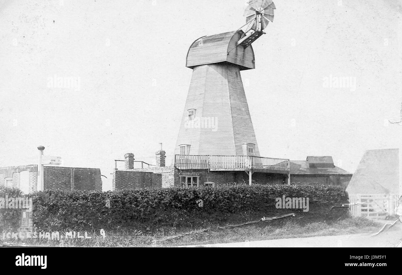Icklesham Telegraph Hill 1906 Stock Photo - Alamy