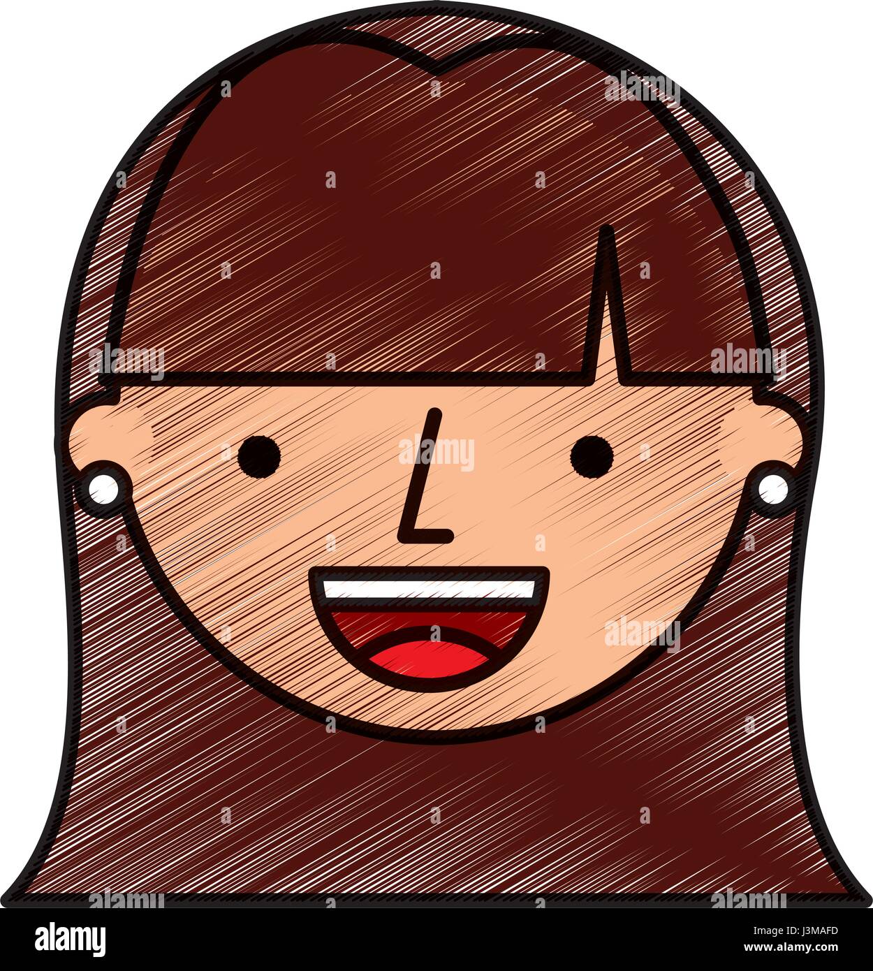 young woman avatar character Stock Vector Image & Art - Alamy