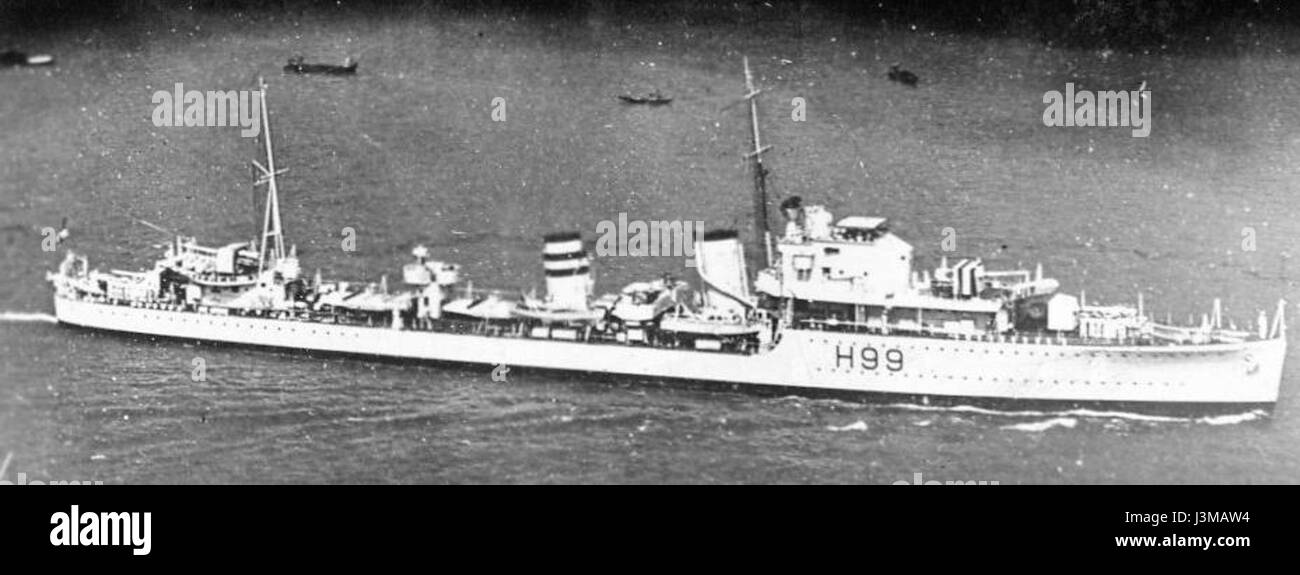 HMS Hero (H99)2 Stock Photo