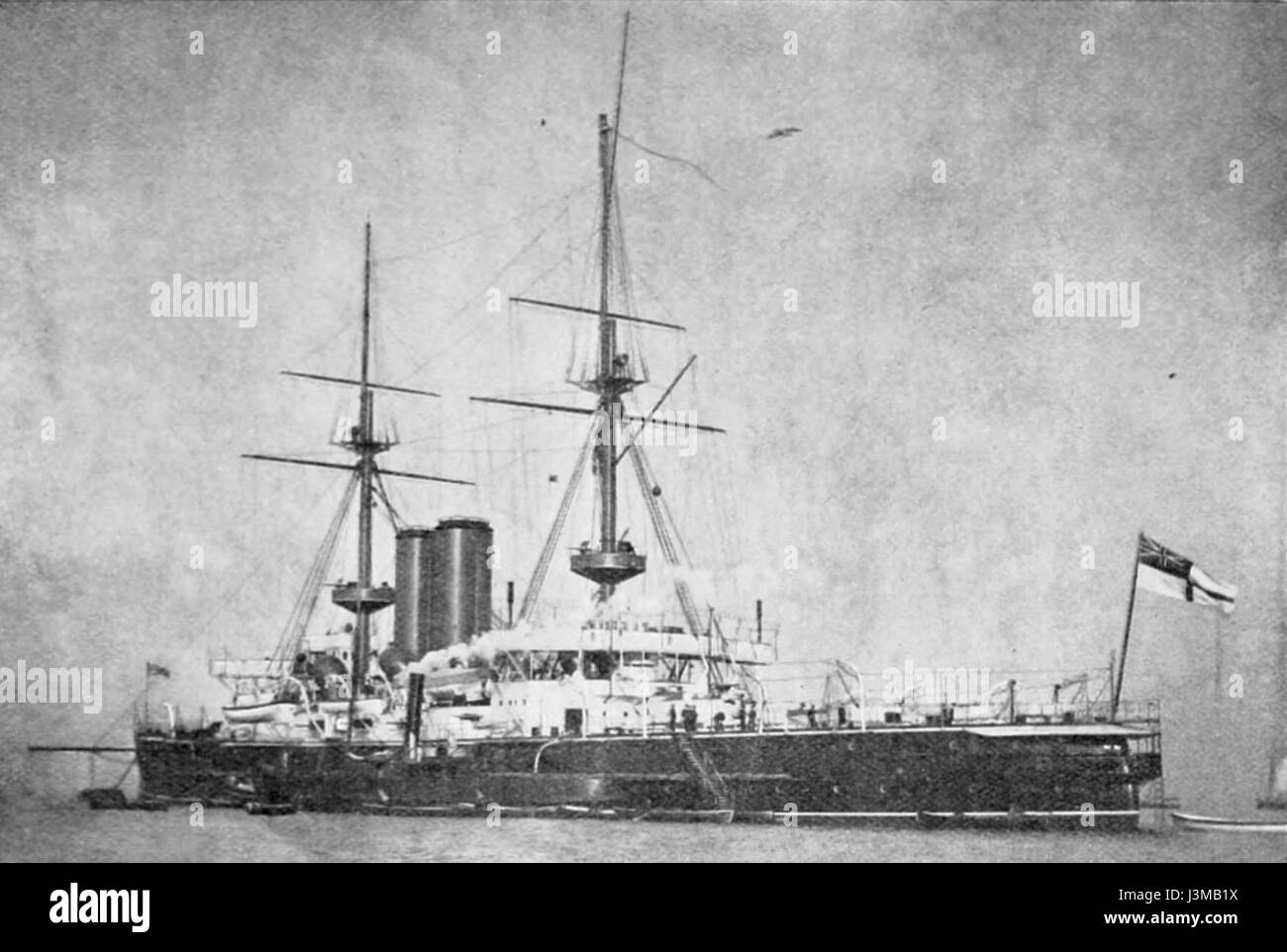 HMS Glory(1899) Stock Photo