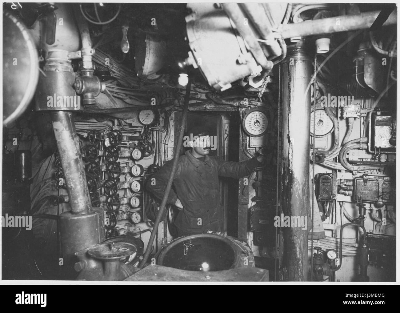 The German submarine UC 58 was a U-boat involved in naval warfare during World War I. It was part of the Imperial German Navy's submarine fleet, known for its involvement in strategic underwater operations. Stock Photo