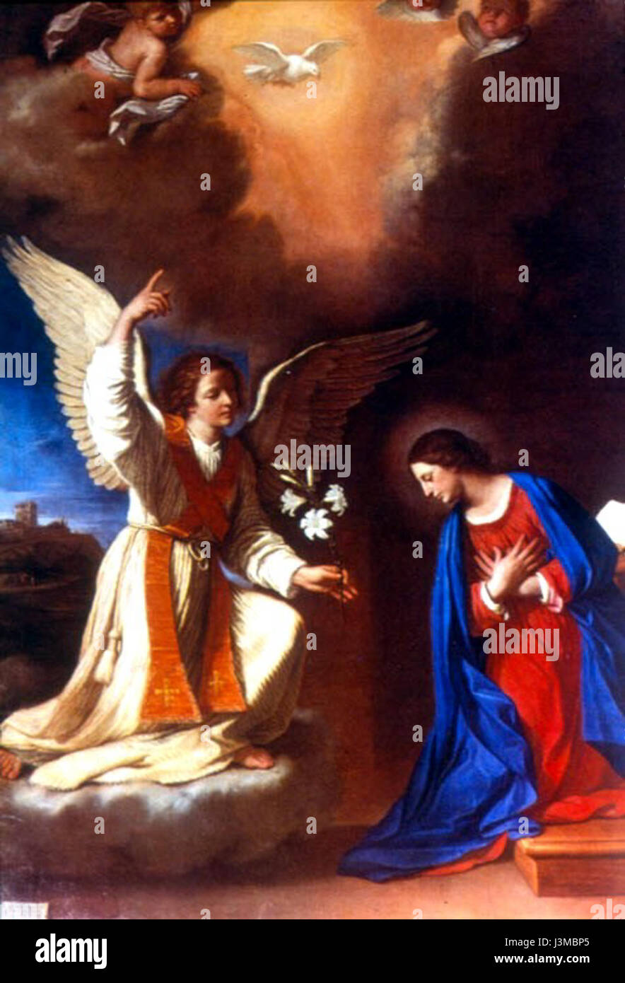Guercino's 'Annunciazione di Ancona' is a renowned baroque painting ...