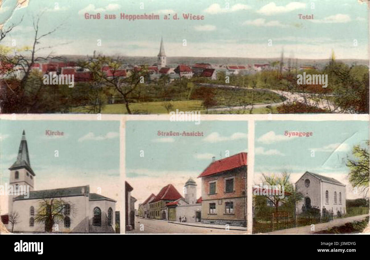 Heppenheim an der Wiese 1 Stock Photo