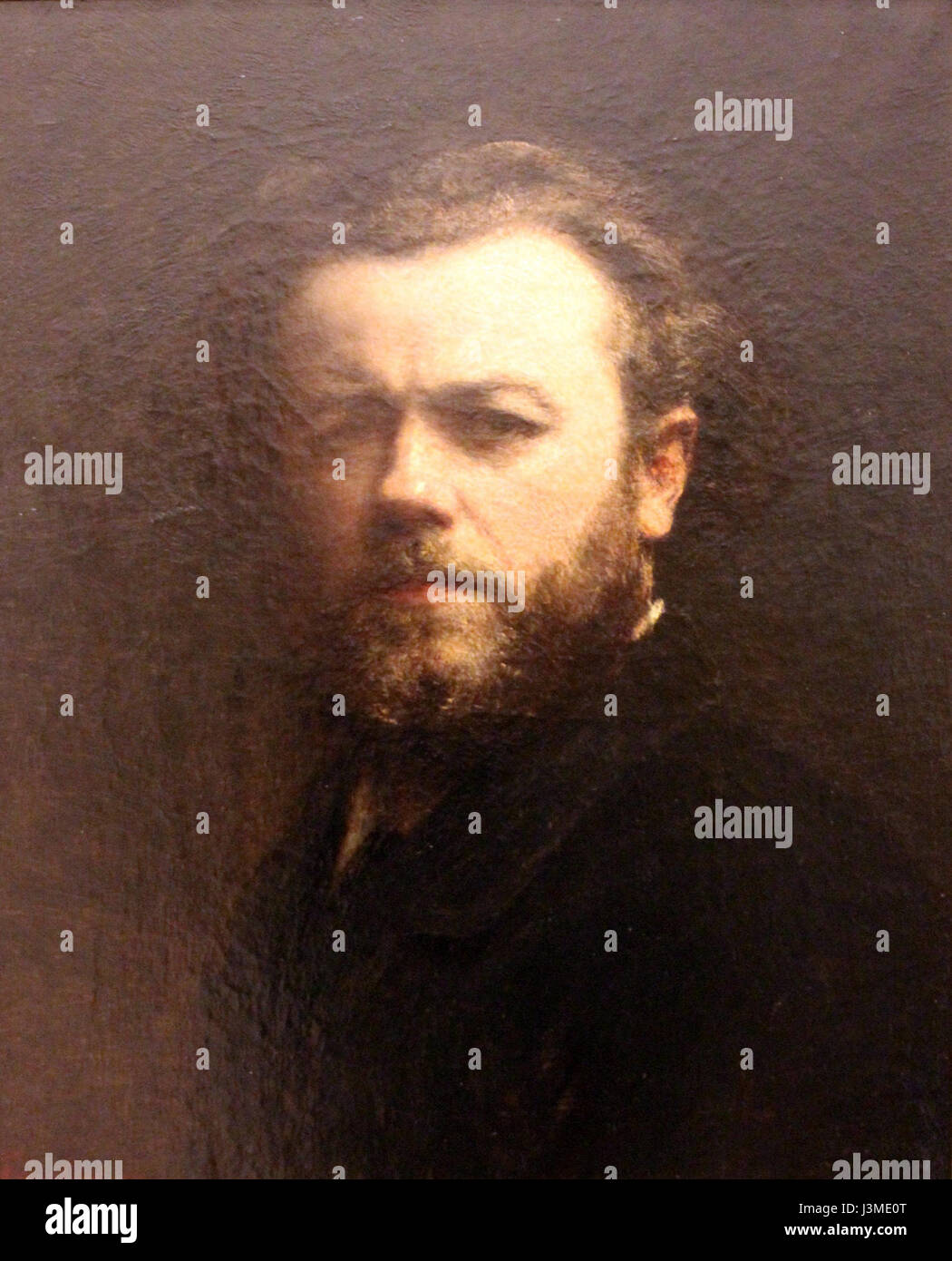 Henri Fantin Latour, autoportrait Stock Photo