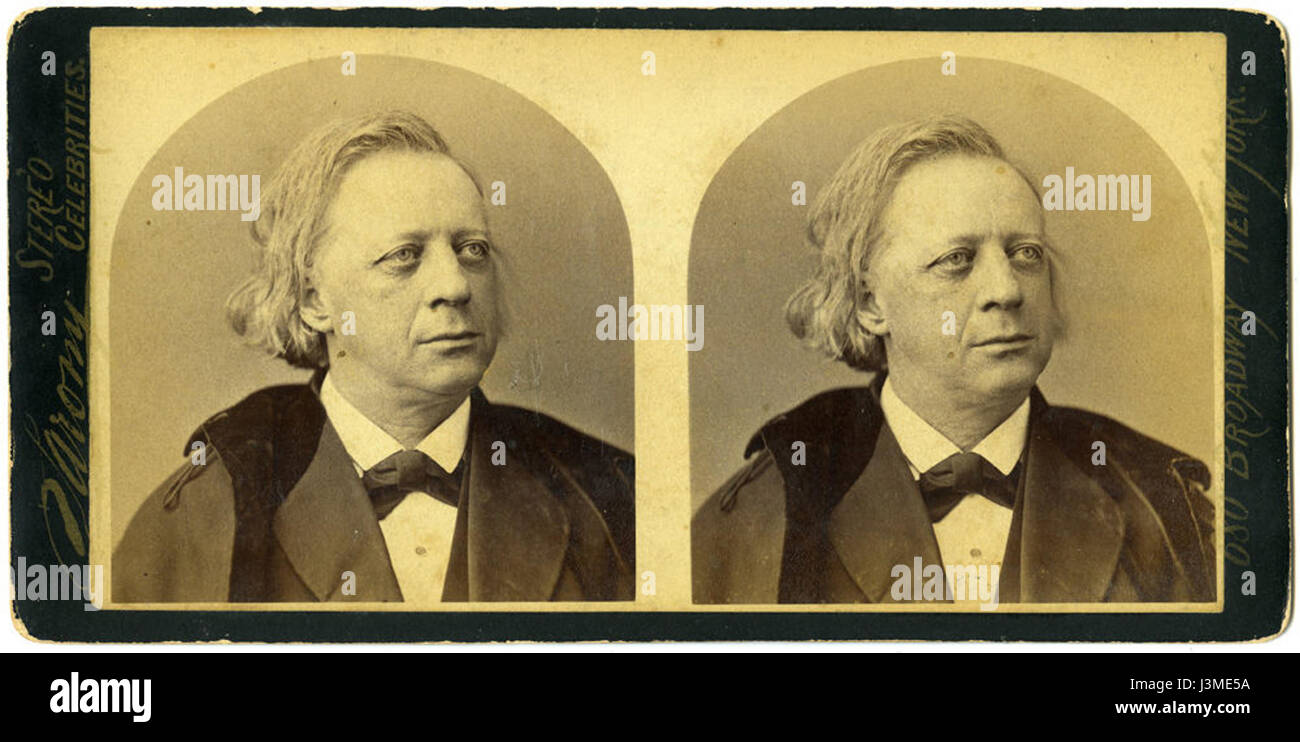 Henry Ward Beecher by Sarony Stock Photo Alamy