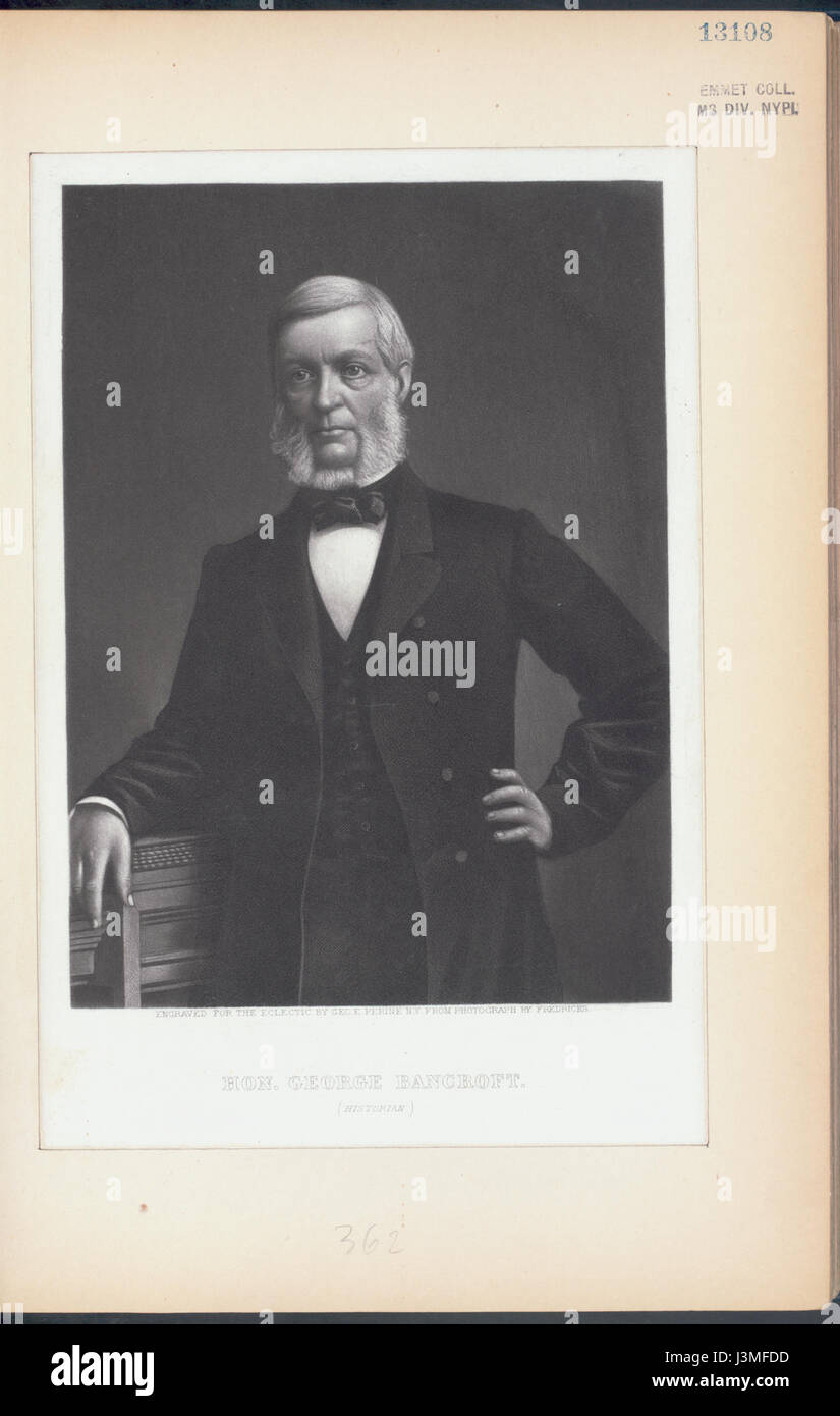 Hon. Bancroft (historian) (NYPL Hades 256286 431531 Stock Photo