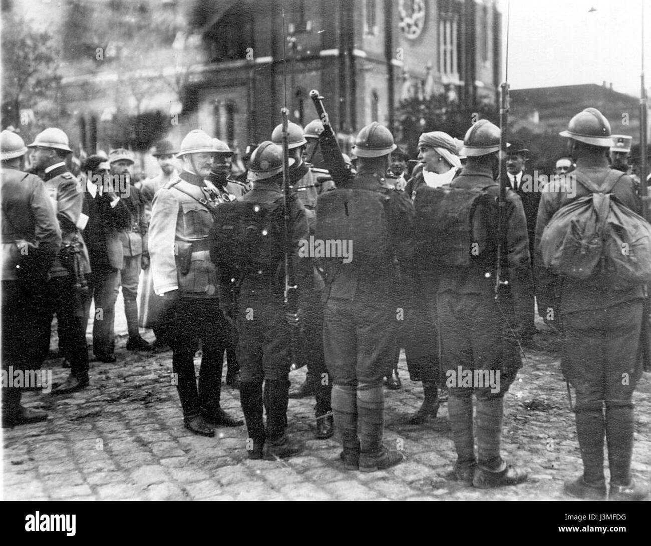 Hungarian romanian war 1919 national hires stock photography and