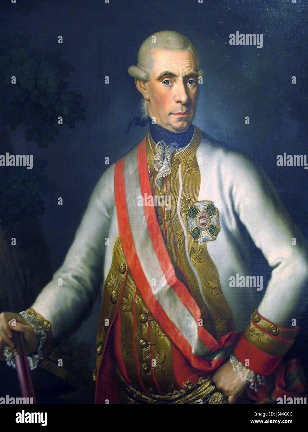 Gideon Ernst Freiherr von Laudon Stock Photo