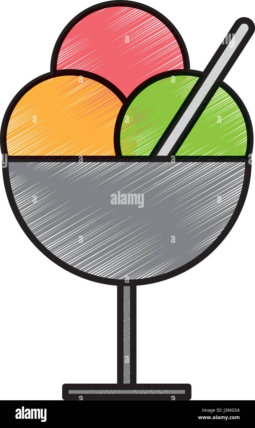ice cream cup isolated icon Stock Vector Image & Art - Alamy
