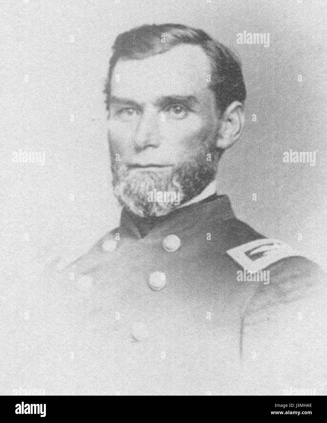 Harrison G. O. Blake 166th Ohio Infantry Stock Photo