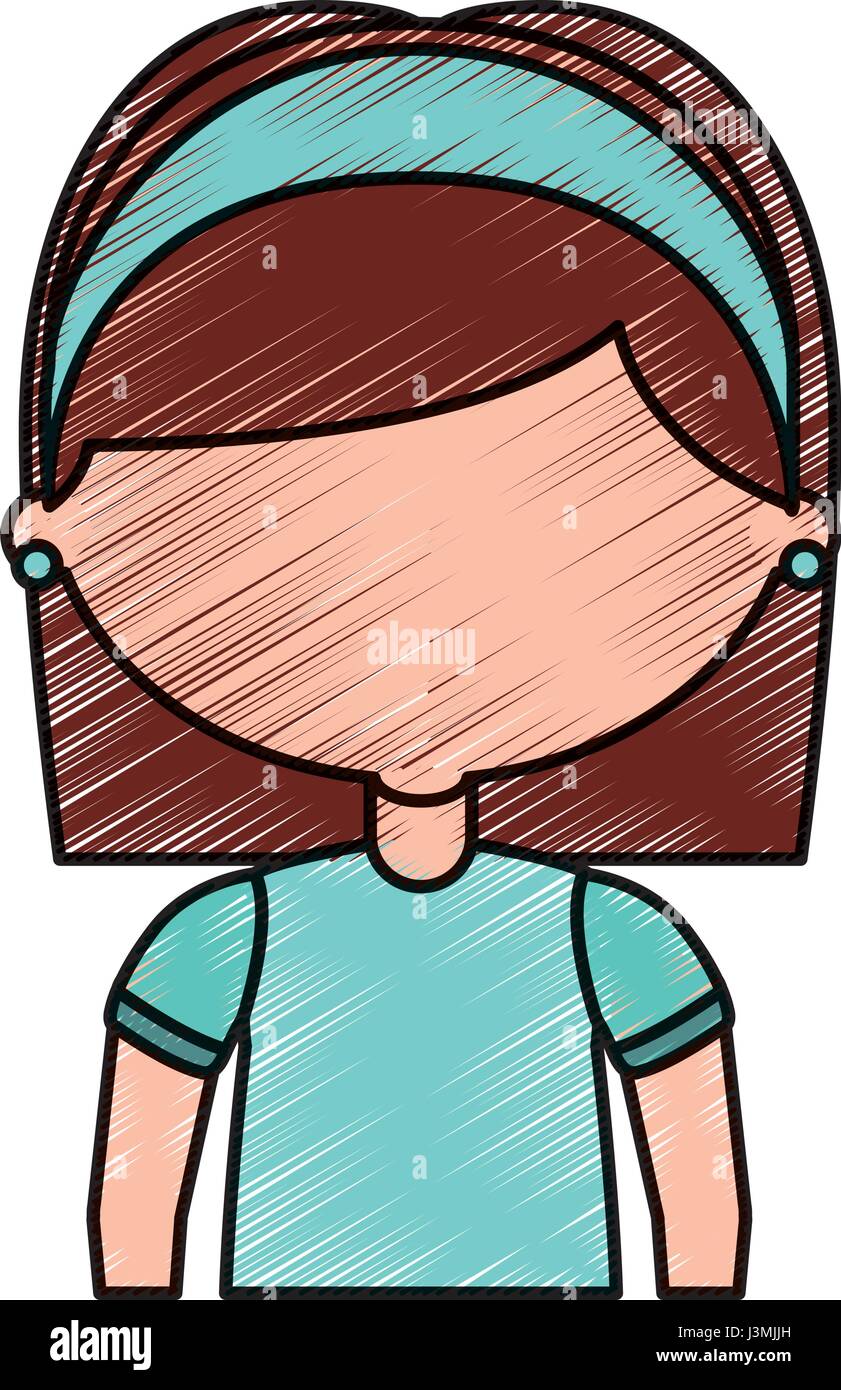 cute little girl student Stock Vector Image & Art - Alamy