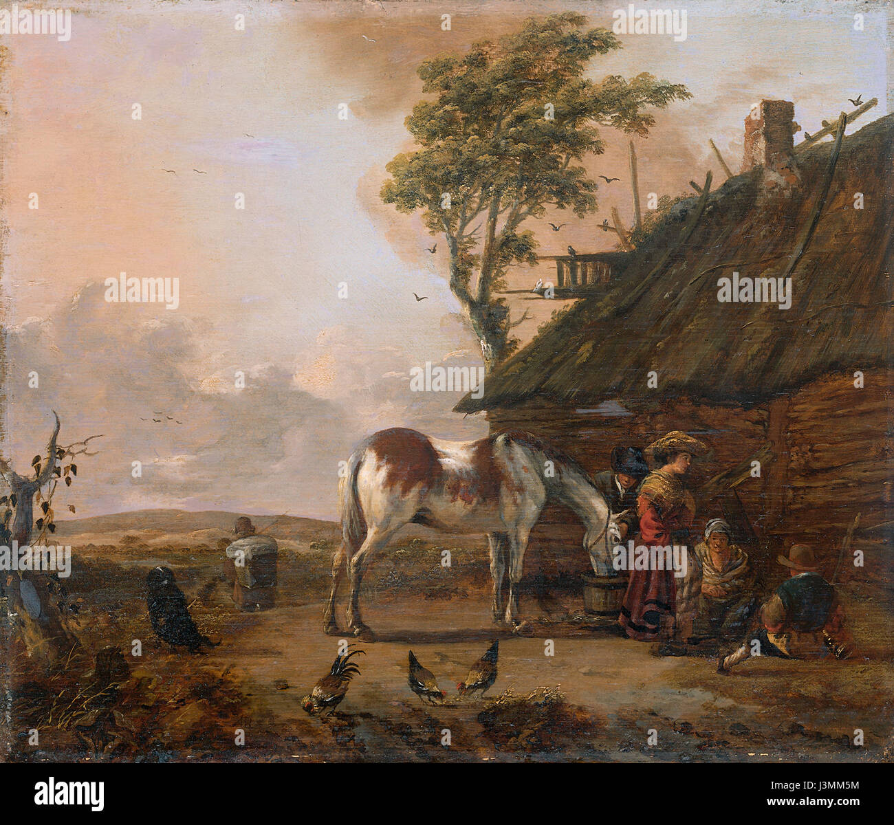 Het bonte paard Rijksmuseum SK A 1850 Stock Photo