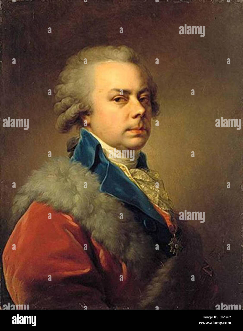 Giovanni Battista Lampi Nikolai Borissowitsch Jussupow Stock Photo - Alamy