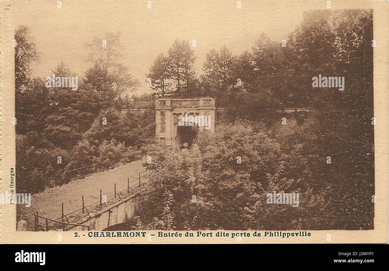 This reference likely points to a location in Givet, France, specifically to a historical or cultural landmark such as Charlemont Fort. This region is significant for its historical military history and its role in European defense. Stock Photo