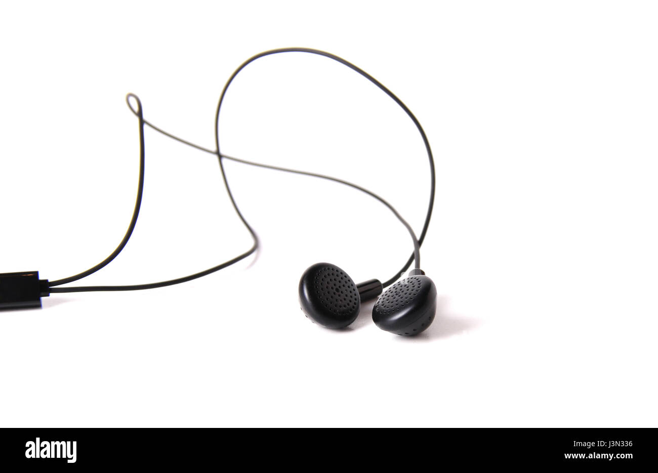 Black mobile headset Stock Photo Alamy