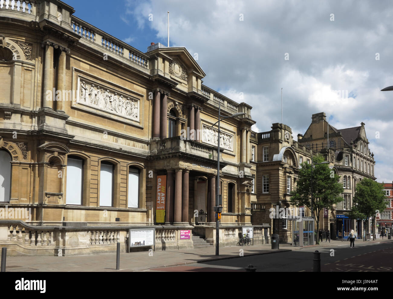 Wolverhampton Art Gallery, Lichfield Stree Stock Photo