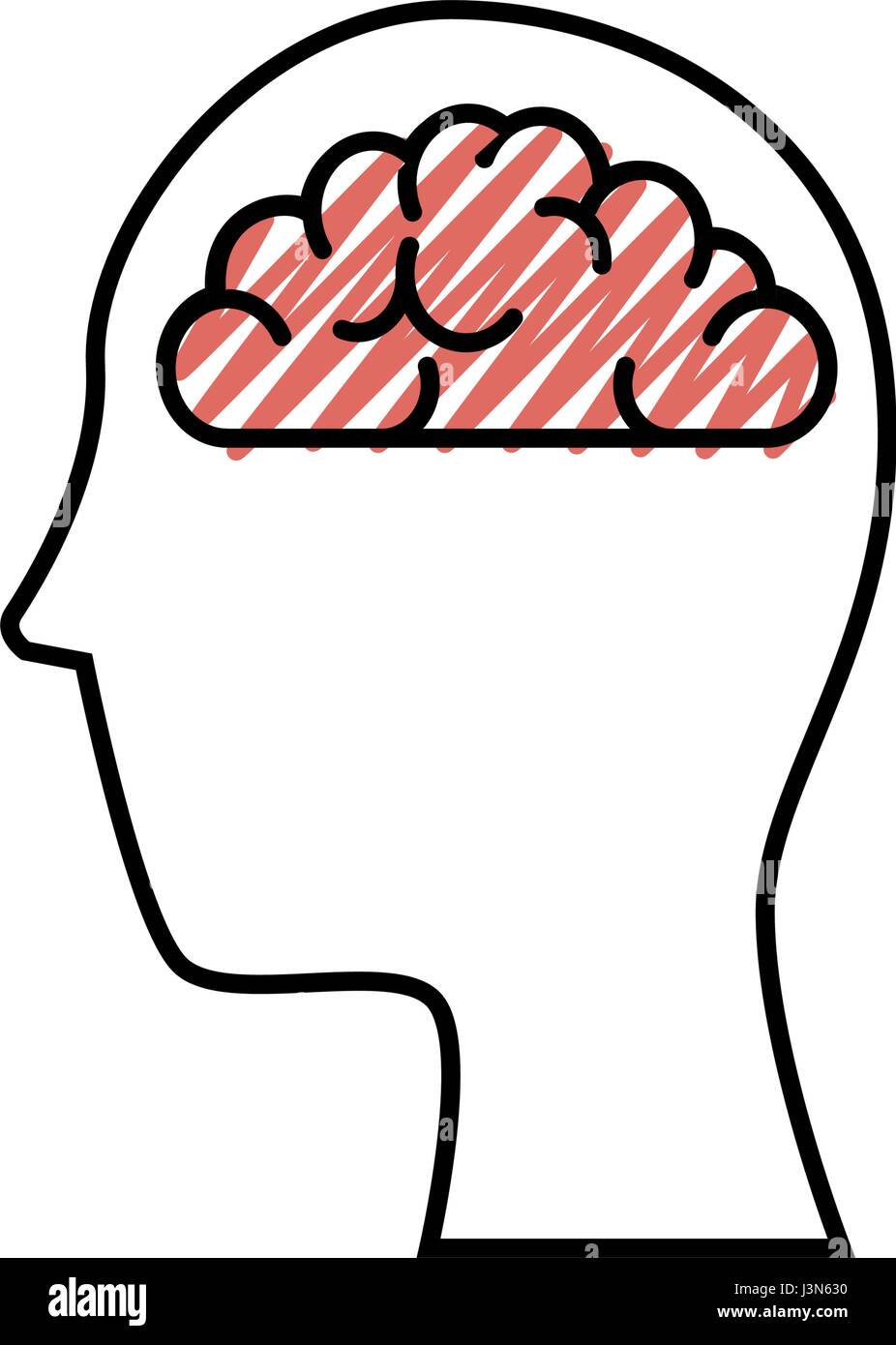 human brain design Stock Vector Image & Art - Alamy