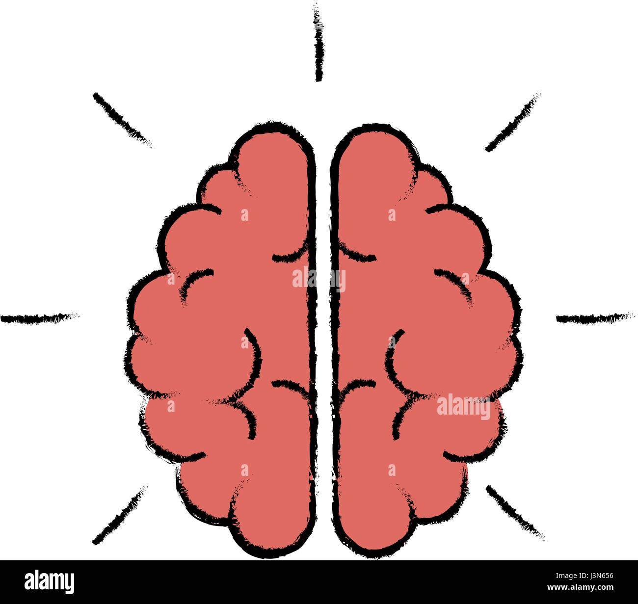 human brain design Stock Vector Image & Art - Alamy