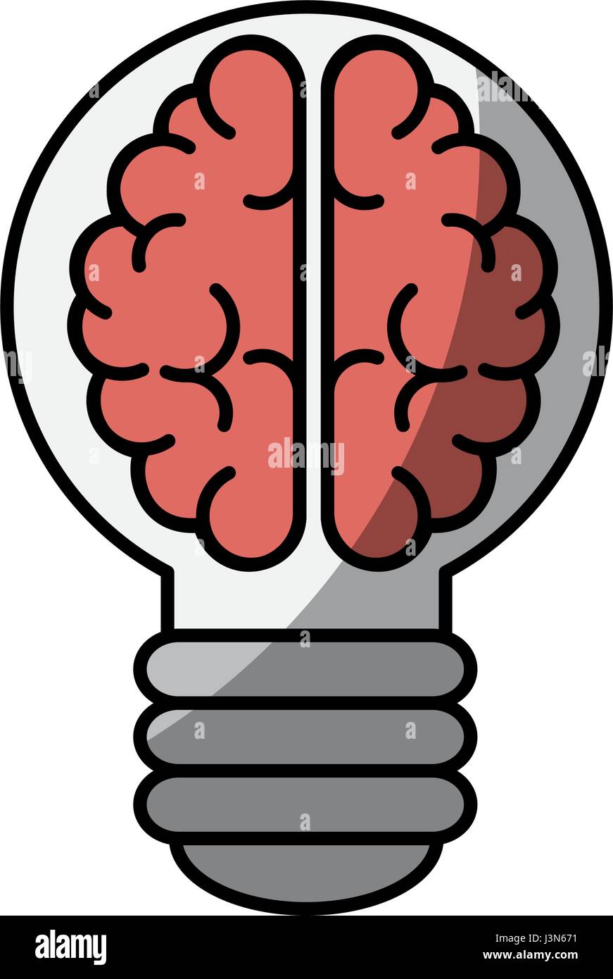 human brain design Stock Vector Image & Art - Alamy