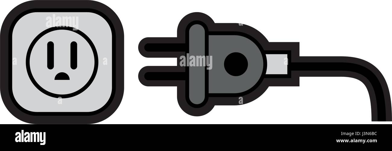 electric plug icon Stock Vector Image & Art - Alamy