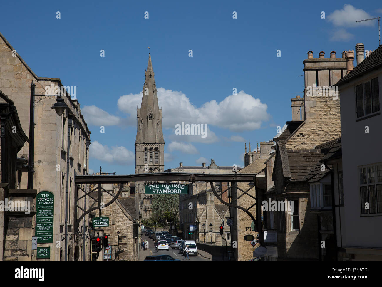 The of Stamford Hotel in Stamford Lincolnshire Stock Photo Alamy