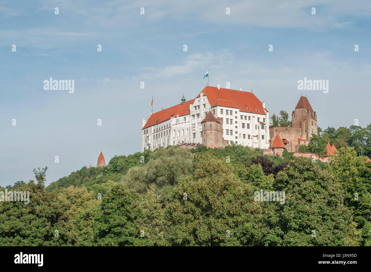 Castle Trausnitz, Landshut, Bavaria, Germany Stock Photo