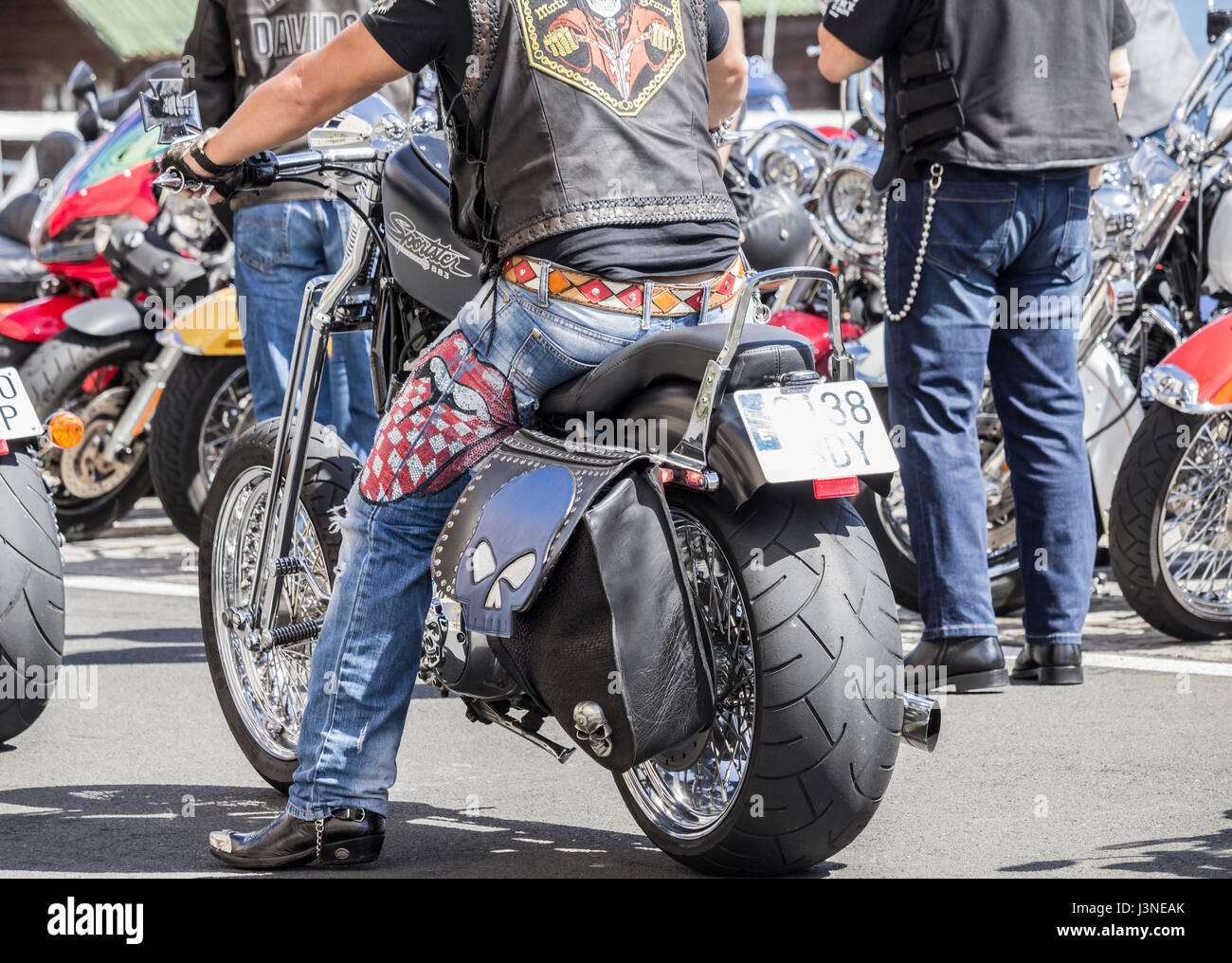 Motorbike Leathers High Resolution Stock Photography And Images Alamy